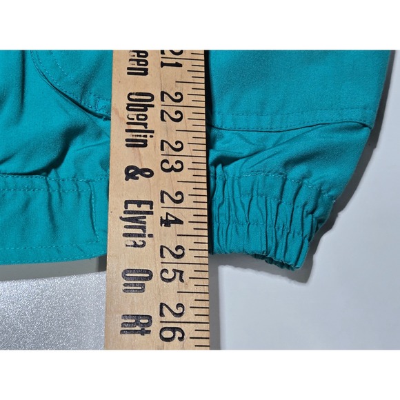 GM Asian‎ Technical Center Jacket Men Teal Harrington Style Workwear - Picture 8 of 8